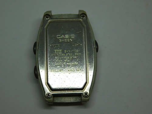 Casio Sheen Illuminator 2365 SNH-109 Analog Digital Women's Watch New Battery - Picture 4 of 5