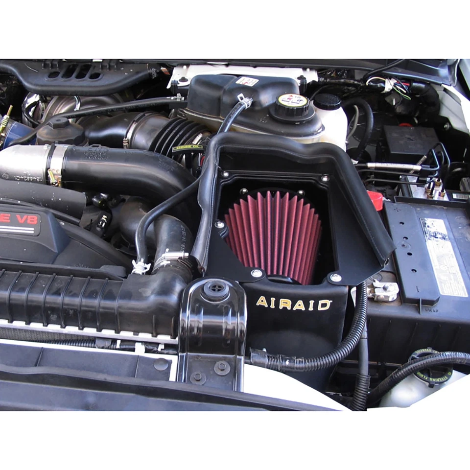 Kit de sistema de admisión de aire frío Airaid 400-131-1 para 2003-07 F250 F350 6,0 L V8 diésel Foto 4 de 4