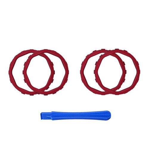 Replacement Octagonal Gated Stick Accent Rings for Luna Shell for PS5 Controller - Picture 2 of 18