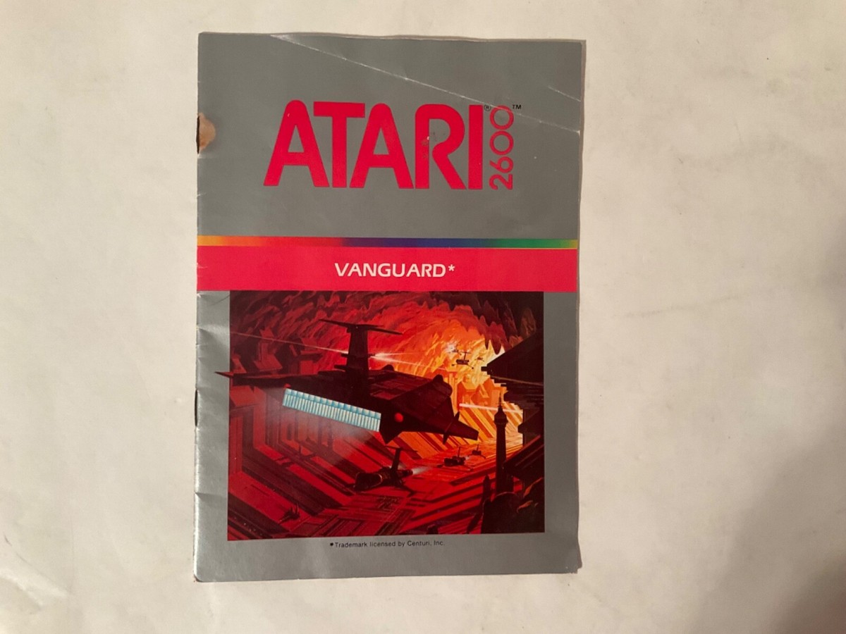 Manual Only Atari 2600 Vanguard Shooter Alien Arcade Game Replacement OEM eBay
