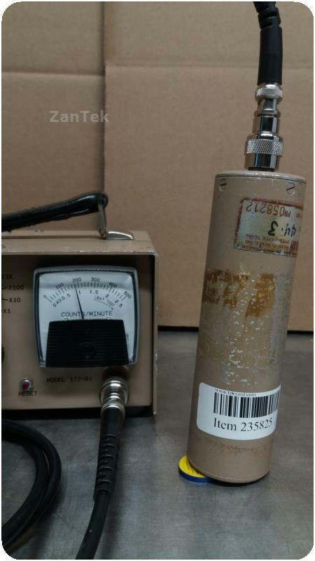 Ludlum 44-3 Geiger Counter Survey Radiation Detection Probe s l1600 - Ludlum 44-3 Geiger Counter Survey Radiation Detection Probe