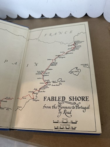 FABLED SHORE From the Pyrenees to Portugal HB Book 1st US Edition 1949 Signed - Picture 6 of 10