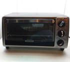 Black & Decker Even Toast 4 Slice Electric Counter Top Toaster Oven Black