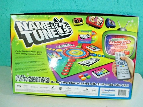 Name That Tune 80's Edition DVD Board Game by Imagination Complete - Picture 8 of 8