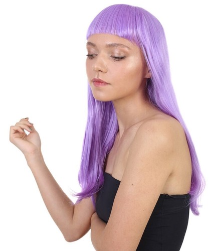 Adult Women's Long Length Party Girl Blonde Wig with Bangs | Multi Color PTB-001 - Picture 21 of 57