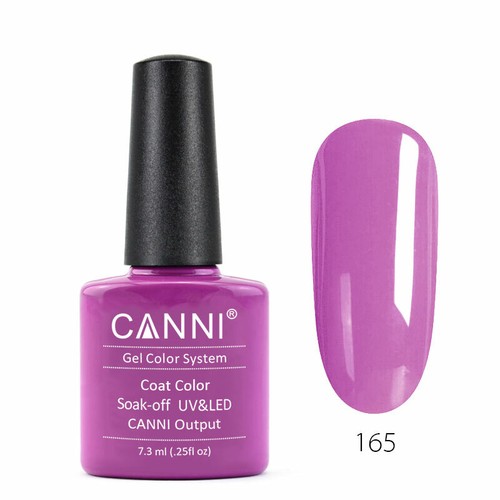 CANNI UV Nail Gel Polish Soak Off UV LED Colour Glitter Base Top coat Varnish - Picture 53 of 142