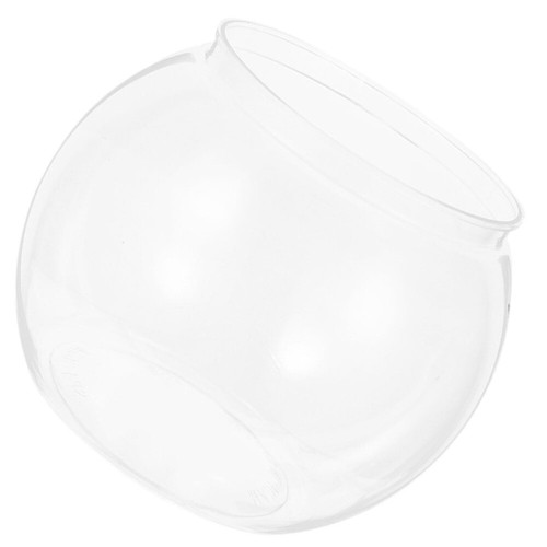 Fish Bowl Transparent Round Fish Tank Desktop Small Aquarium Clear Goldfish - Picture 9 of 12