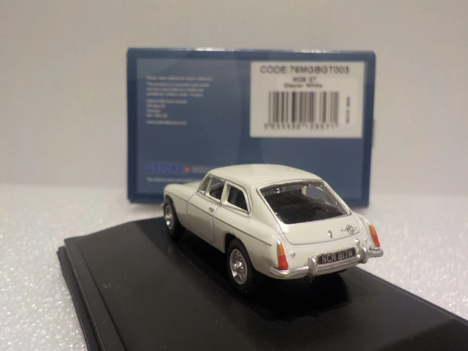 MGB GT - White - 1/76 - Oxford Diecast 76mgbgt003 Model Car - Image 3 of 4
