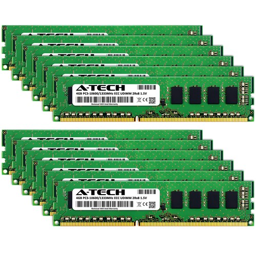 48GB 12x 4GB PC3-10600E ECC UDIMM ASUS RS500-E6/PS4 Memory RAM - Picture 2 of 4