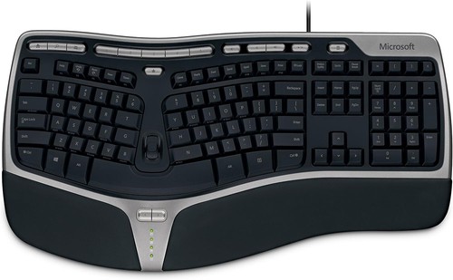 Microsoft KU-0462 Natural Ergonomic Keyboard 4000 for Business - NEW