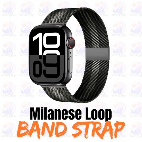 Milanese Loop Band Strap for Apple Watch 10 9 8 7 6 5 4 3 2 1 Ultra - Picture 32 of 37