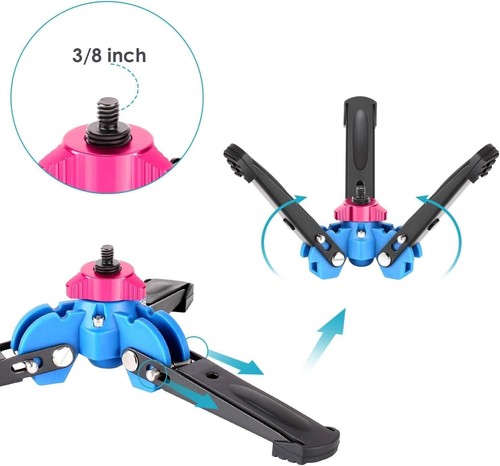 Neewer Ausziehbares Kamera Einbeinstativ mit abnehmbarem klappbarem Stativstützfuß - Bild 5 von 8