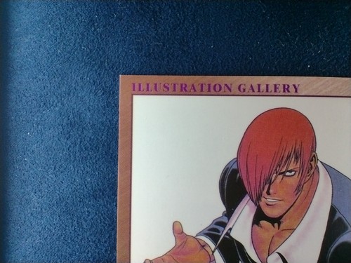 Tarjeta coleccionable "Iori Yagami" King of Fighters 96 SNK GAMEST Collection Japón envío gratuito - Imagen 3 de 10