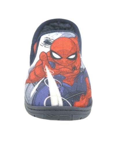 Kids Childs Boys Girls Marvel Ultimate Spiderman Serdan Slippers Sizes UK 8 - 2 - Picture 2 of 2