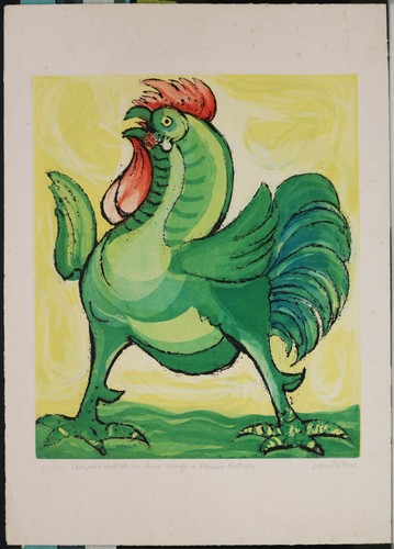 Domenico CANTATORE - acquaforte  50 X 70- firmata - NO faccincani guttuso baj - Imagen 1 de 4