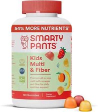 Smarty Pants Kids Multi & Fiber  120 Gummies Exp. 6/2026