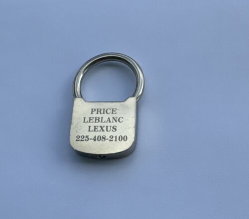 VINTAGE “LEXUS” KEY RING Black And Silver - Picture 4 of 24