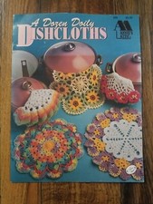 Crochet Patterns A Dozen Doily Dishcloths Annie's Attic 350 Crocheting Pattern