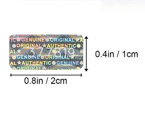 2000 Pcs Hologram Tamper Proof Stickers Void Warranty Security Label Stickers - Picture 22 of 26