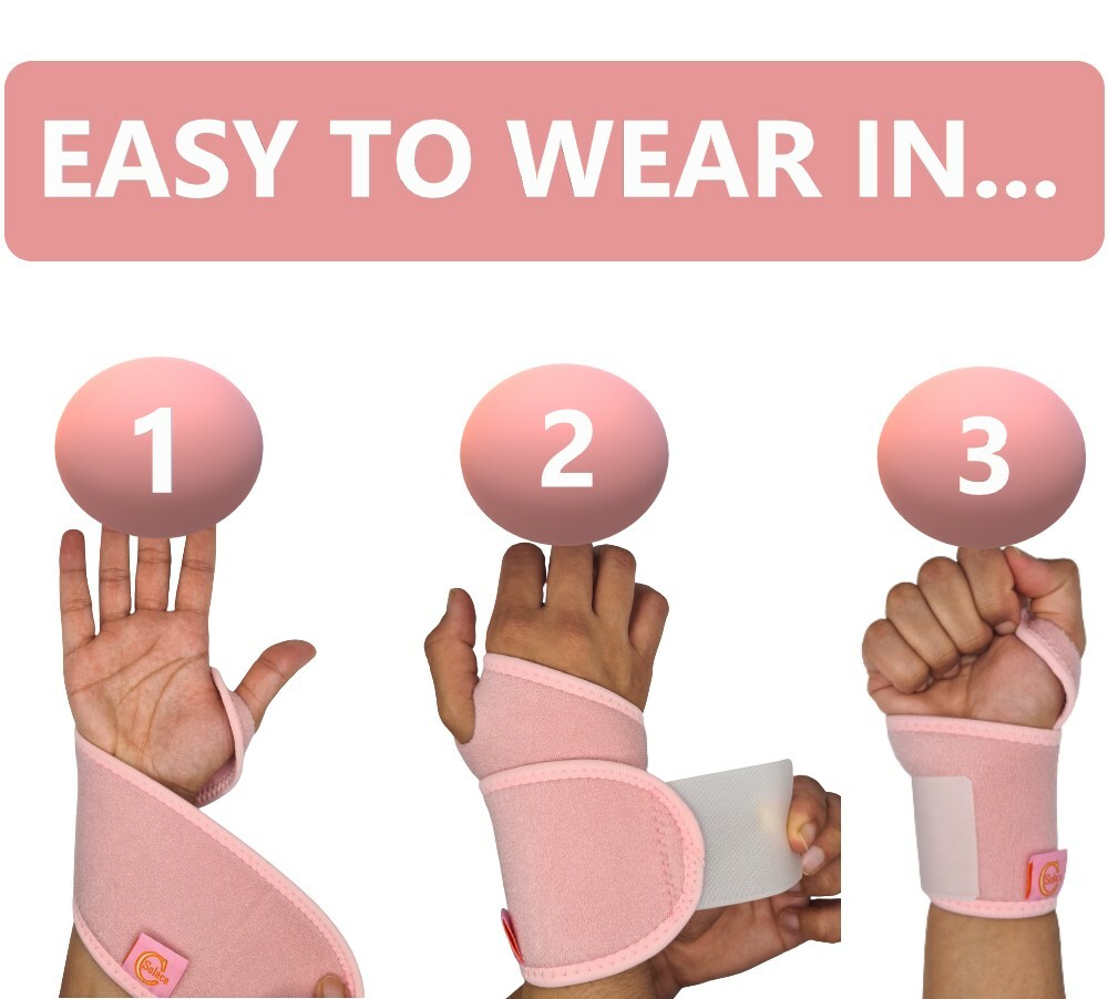 Image 10 - PEDIMEND Wrist Splint Support Brace Carpal Tunnel Sprain Pain Left Right Carpel