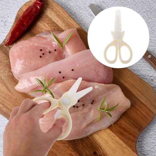 4pcs Keramikfutterschere tragbare Schere Futterschneider für Nudeln Fleisch - Bild 10 von 12