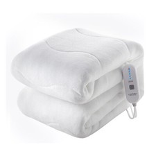 54" x 75" Electric Heated Mattress Pad Full Size w/ Overheat Protection Washable