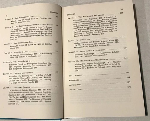 THE PSYCHOLOGY OF THE EMERGING SELF by Everett D. Erb BEHAVIOR Hardcover HC 1967 - Picture 8 of 9