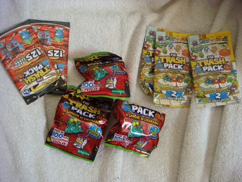 Mülleimer Sammelkarten Serie 1 & 2, Blindbeutel & Mülltonnen Würfel zum Sammeln - Bild 1 von 18