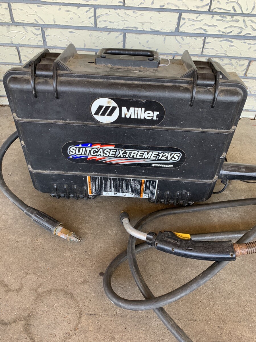 MILLER WELDERS SUITCASE XTREME 12VS PORTABLE MIG WIRE FEED WELDER W