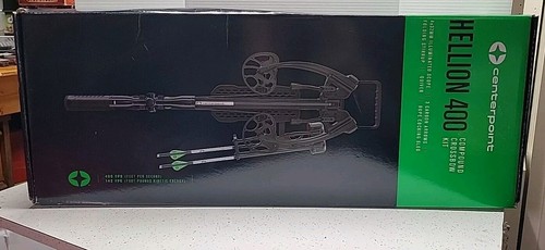 Centerpoint Hellion 400 Crossbow - Black - C0009 - Compound Crossbow Kit New  - Picture 1 of 10