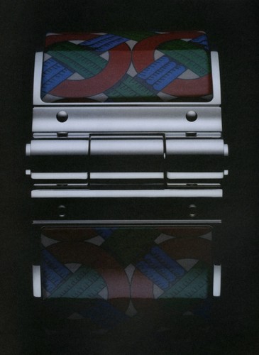 HERMES Paris - Fashion Bracelet Jewellery - Magazine 2 Sided Page Print AD