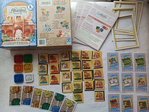 The palace of Alhambra board game EXPANSION 1 Vizier`s favor SPARE PARTS MODULES - Picture 13 of 16