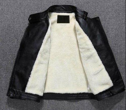 Kids Boys Girls Biker Motorcycle Rivet Leather Jacket School Trench Coat Jacket - Picture 7 of 7