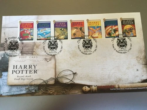 GB STAMPS RARE FIRST DAY COVER 2007 HARRY POTTER POTTER STREET RADCLIFFE