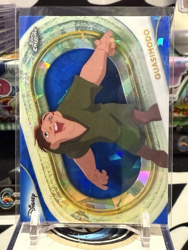 2025 Topps Chrome Disney Sapphire Quasimodo #194 Sapphire Refractor Hunchback TZ - Picture 1 of 2
