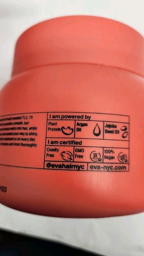 Eva NYC Therapy Session Hair Mask 16.9 Fl Oz 500 ml Plant Protein + Argan Oil - Picture 4 of 6