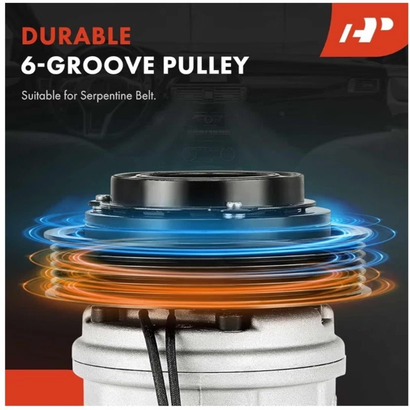 Compresor de aire acondicionado Hyndai Elantra 2014-2019, Kia Forte 2014-2019, control de temperatura de movimiento Foto 4 de 4