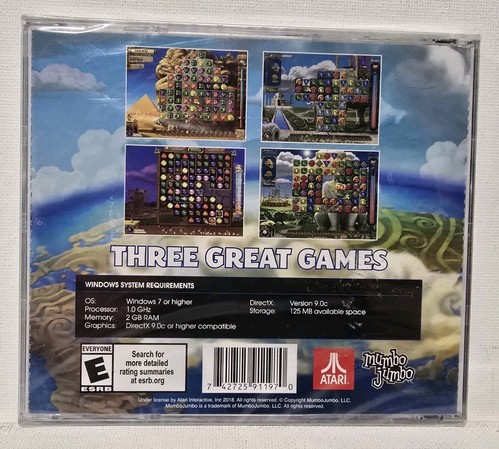 Neu 7 Wonders Trilogy 3 großartige PC-Spiele Windows 10 8 7 XP Computer Puzzle 911970 - Bild 2 von 2