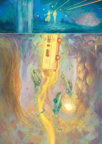 SUNTUP 2-BOOK BUNDLE: AMERICAN GODS & PSYCHO Classic/Artist Editions, Both New - Picture 12 of 23