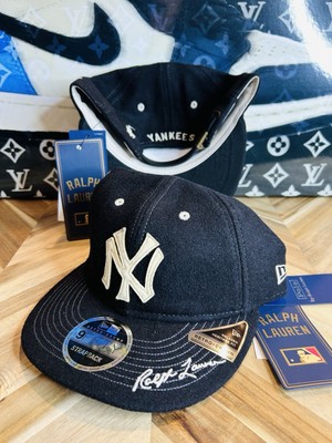 ネイビー NEW ERA Polo Ralph Lauren Yankees Ralph Lauren x New York Yankees Navy 9TWENTY Adjustable Hat