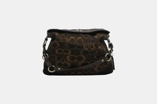 Coach Chelsea Signature Hobo Shoulder Bag   Brown Style G06J-10143 