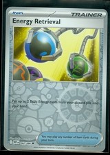 Pokemon ENERGY RETRIEVAL 082/086 - White Flare - Rev Holo - MINT
