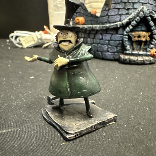 Disney NIGHTMARE BEFORE CHRISTMAS Hawthorne Village Antler House & Me Hyde COA - Picture 4 of 22