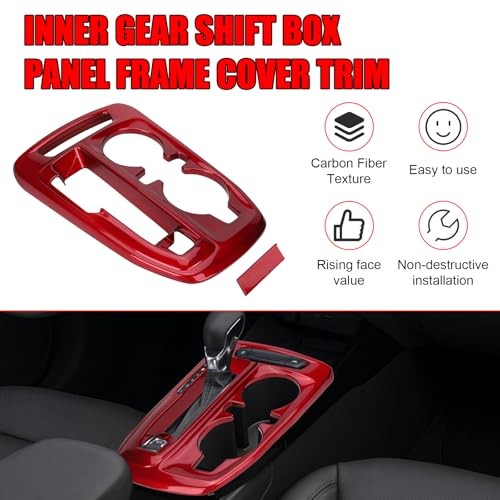 Gear Shift Panel Trim Cover Compatible with 2024 2025 Chevy Trax - Picture 4 of 8
