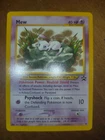 Pokemon Mew Card 47 Promo Black Star Wizards of the Coast Near Mint