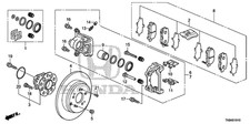 Genuine Honda Bolt 45240-S01-A01
