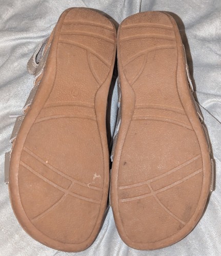 Cobbie Cuddlers Damen Gold Leder Fersenriemen Sandalen Größe 6,5 - Bild 10 von 12
