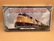 New! Union Pacific-Opoly Collectors Edition Train Monopoly Board Game