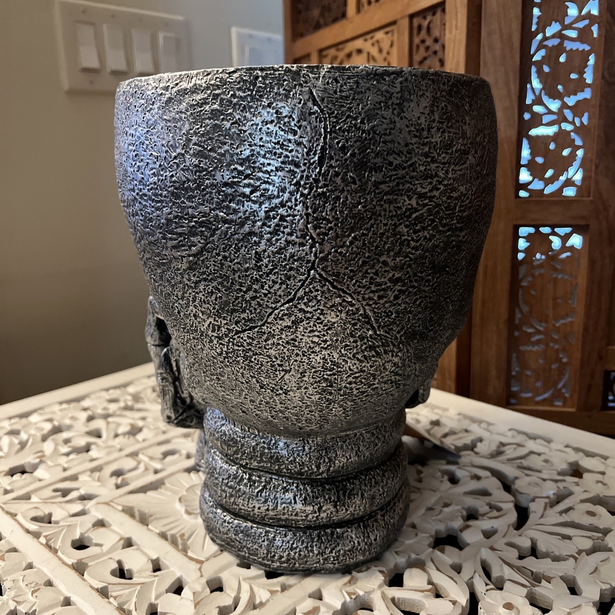 ACQ鉢　scull head ACQ鉢 scull head