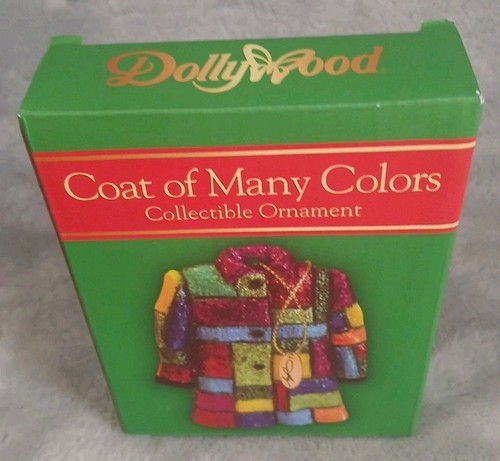 Dollywood Exclusive Dolly Parton Coat of Many Colors Christmas Ornament NIB - Bild 10 von 11